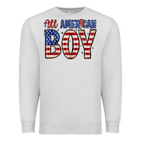 Dove Grey all American boy Premium Sweatshirt - Zillion Design Studio