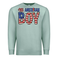 Seafoam all American boy Premium Sweatshirt - Zillion Design Studio