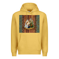Antique Gold jesus Premium Hoodie - JahusDesignShop