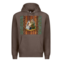 Coffee jesus Premium Hoodie - JahusDesignShop