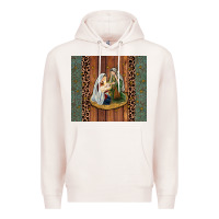 Pale Pink jesus Premium Hoodie - JahusDesignShop