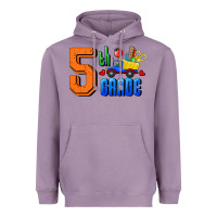 Lavender Fifth Grade Heavyweight Hoodie - RanaPortraitStore
