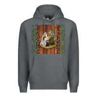 Rock jesus Premium Hoodie - JahusDesignShop