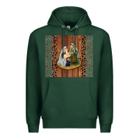 Sports Green jesus Premium Hoodie - JahusDesignShop