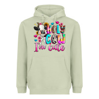 Holy Cow  M Cute Heavyweight Hoodie | Teevron