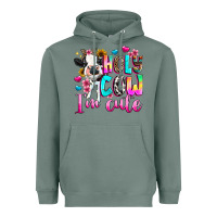 Sage holy cow  m cute Heavyweight Hoodie - texasbilliewilder