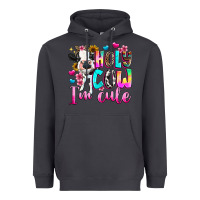 Smoke holy cow  m cute Heavyweight Hoodie - texasbilliewilder