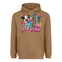 Toasted Coconut holy cow  m cute Heavyweight Hoodie - texasbilliewilder