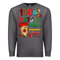 100 Days Of Coffee And Chaos Premium Sweatshirt | Teevron