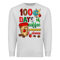 Dove Grey 100 days of coffee and chaos Premium Sweatshirt - texasbilliewilder