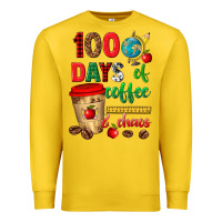 Lemon 100 days of coffee and chaos Premium Sweatshirt - texasbilliewilder