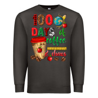 Smoke 100 days of coffee and chaos Premium Sweatshirt - texasbilliewilder