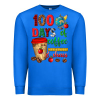 True Royal 100 days of coffee and chaos Premium Sweatshirt - texasbilliewilder