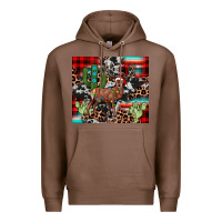 Chestnut christmas reinder Premium Hoodie - JahusDesignShop