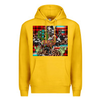 Lemon christmas reinder Premium Hoodie - JahusDesignShop