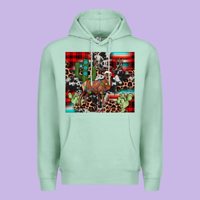 Christmas Reinder Premium Hoodie Designed By Jahusdesignshop