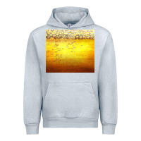 Heather Grey beer bubble Urban Hoodie - AdoDesignShop