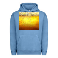 Pigment Pebble Blue beer bubble Urban Hoodie - AdoDesignShop