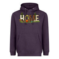 Plum home camping Heavyweight Hoodie - texasbilliewilder