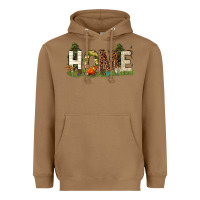 Toasted Coconut home camping Heavyweight Hoodie - texasbilliewilder