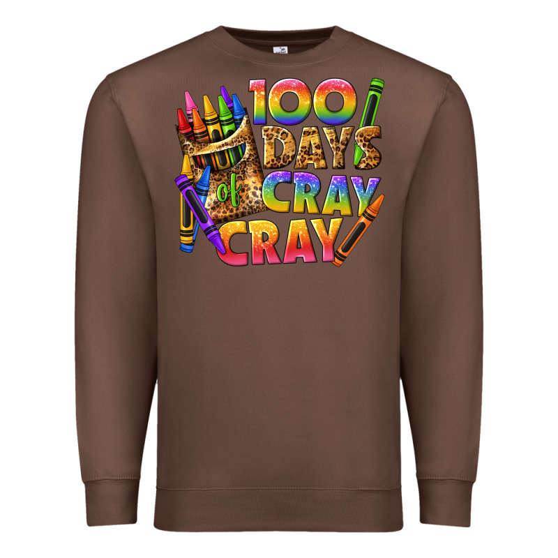 100 Days Of Cray Cray Tbw Premium Sweatshirt by texasbilliewilder | Teevron