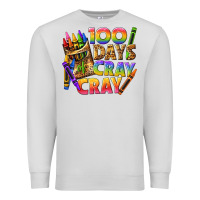 Dove Grey 100 days of cray cray tbw Premium Sweatshirt - texasbilliewilder