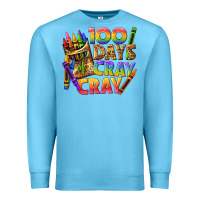 Ocean Blue 100 days of cray cray tbw Premium Sweatshirt - texasbilliewilder