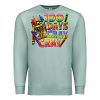 Seafoam 100 days of cray cray tbw Premium Sweatshirt - texasbilliewilder