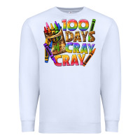 White 100 days of cray cray tbw Premium Sweatshirt - texasbilliewilder