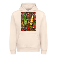 Sandshell beer bottles with wheat and barley Urban Hoodie - AdoDesignShop