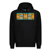 Black Blessed mama Premium Hoodie - Artiststas