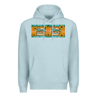 Blue Mist Blessed mama Premium Hoodie - Artiststas