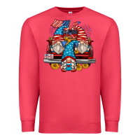 Cardinal 4th of july gnomes farm truck Premium Sweatshirt - Zillion Design Studio