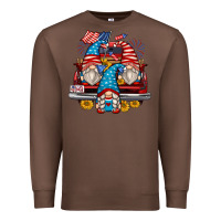 Chestnut 4th of july gnomes farm truck Premium Sweatshirt - Zillion Design Studio