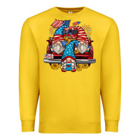 Lemon 4th of july gnomes farm truck Premium Sweatshirt - Zillion Design Studio