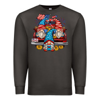 Smoke 4th of july gnomes farm truck Premium Sweatshirt - Zillion Design Studio