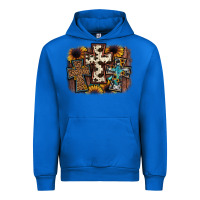 Cobalt cross background Urban Hoodie - JahusDesignShop