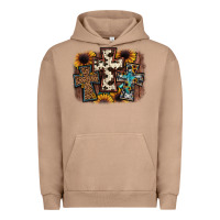 Pigment Burro cross background Urban Hoodie - JahusDesignShop