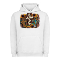 Pigment Lunar Rock cross background Urban Hoodie - JahusDesignShop