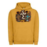 Pigment Peanut Butter cross background Urban Hoodie - JahusDesignShop