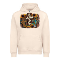 Sandshell cross background Urban Hoodie - JahusDesignShop