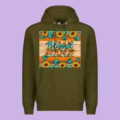 Blessed Mama Premium Hoodie Designed By Artiststas