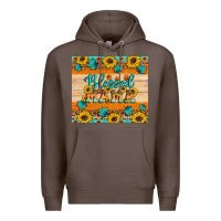 Coffee Blessed mama Premium Hoodie - Artiststas