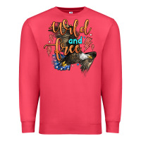 Cardinal wild and free Premium Sweatshirt - Zillion Design Studio