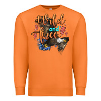Carrot wild and free Premium Sweatshirt - Zillion Design Studio