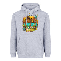Heather Grey i just smile and say god bless Heavyweight Hoodie - texasbilliewilder