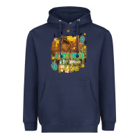 Navy i just smile and say god bless Heavyweight Hoodie - texasbilliewilder
