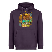 Plum i just smile and say god bless Heavyweight Hoodie - texasbilliewilder