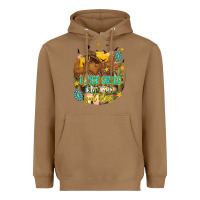 Toasted Coconut i just smile and say god bless Heavyweight Hoodie - texasbilliewilder