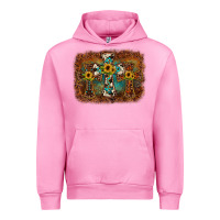 Fuchsia Pink cross backgraund Urban Hoodie - JahusDesignShop